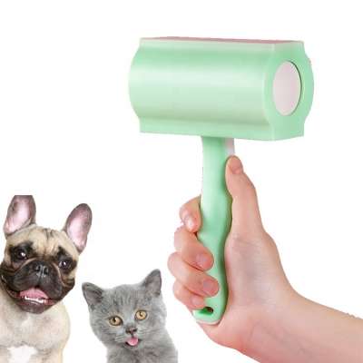 60 Sheets Dust Cleaner Lint Sticking Roller Brush for Clothes Pet Hair Carpet