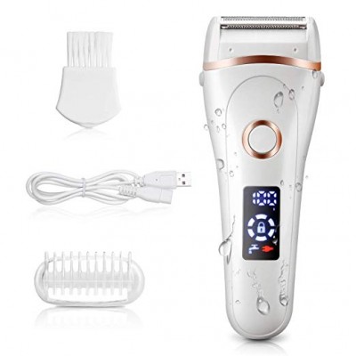 Cordless Hair Remover Lady Shaver Leg Underarm Hair Trimmer Rechargeable Waterproof Bikini Armpit Epilator Razor